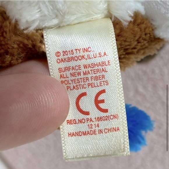 5/$25 Ty Duke Puppy Dog Beanie Baby Plush Stuffed Animal - Picture 6 of 9